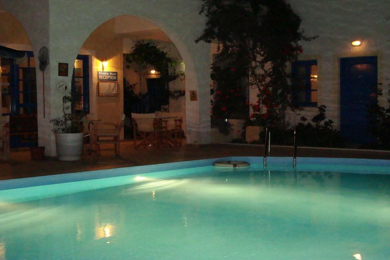 Creta Sun Hotel Studios Agia Pelagia  Luaran gambar